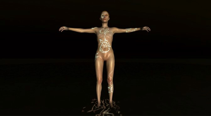 Virtual avatar, real hologram from Holusion